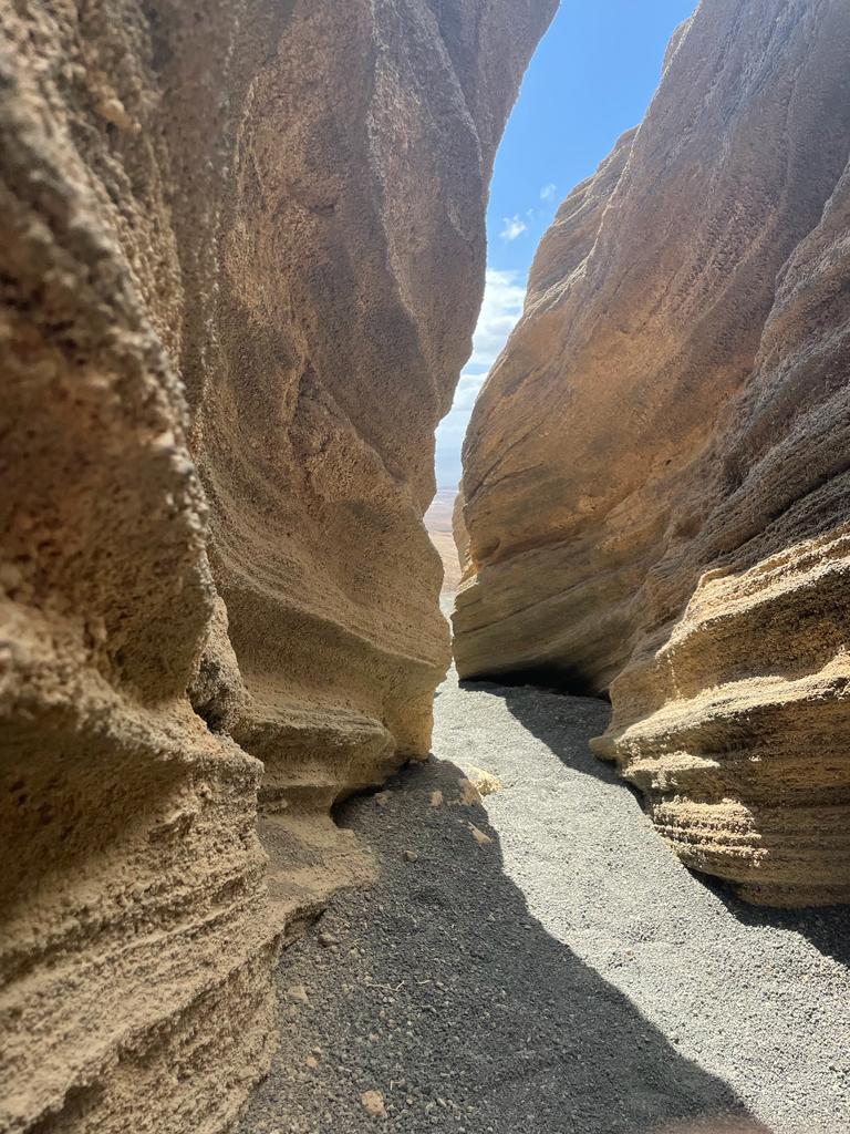 Las Grietas neboli Grand Canyon Lanzarote